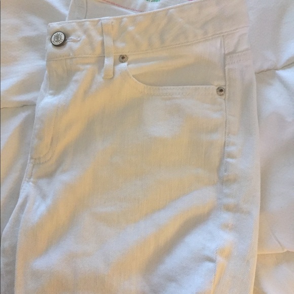 Lilly Pulitzer, white Babe Boot Cut Jeans - Picture 6 of 6